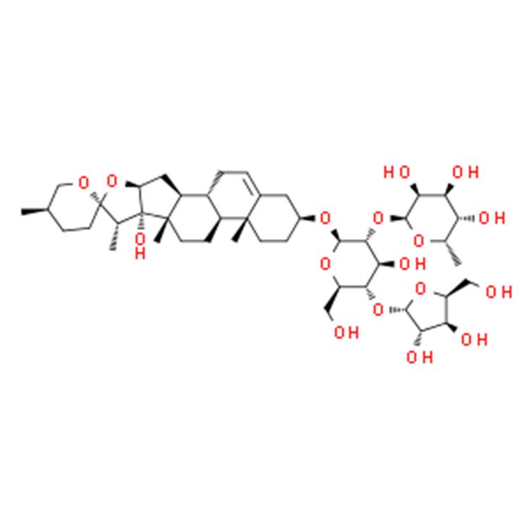 重樓皂苷H 對照品標(biāo)準(zhǔn)品 純度高 圖譜全 直供科研