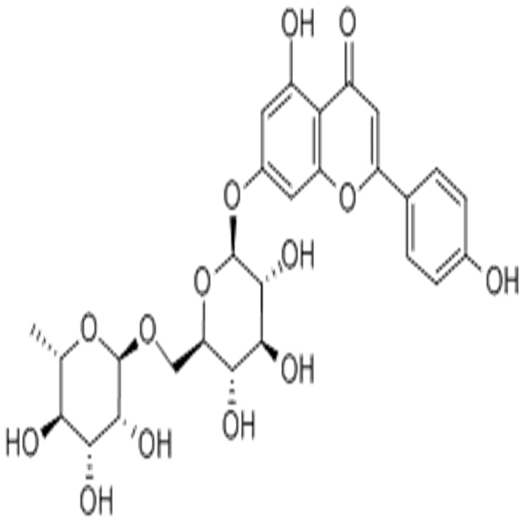 異野漆樹苷 Isorhoifolin 552-57-8 中藥對照品 HPLC≥98%