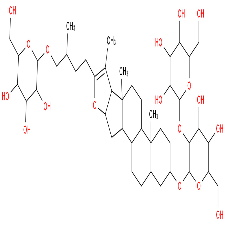 知母皂苷B 自制對(duì)照品 中檢院 純度高 科研專用