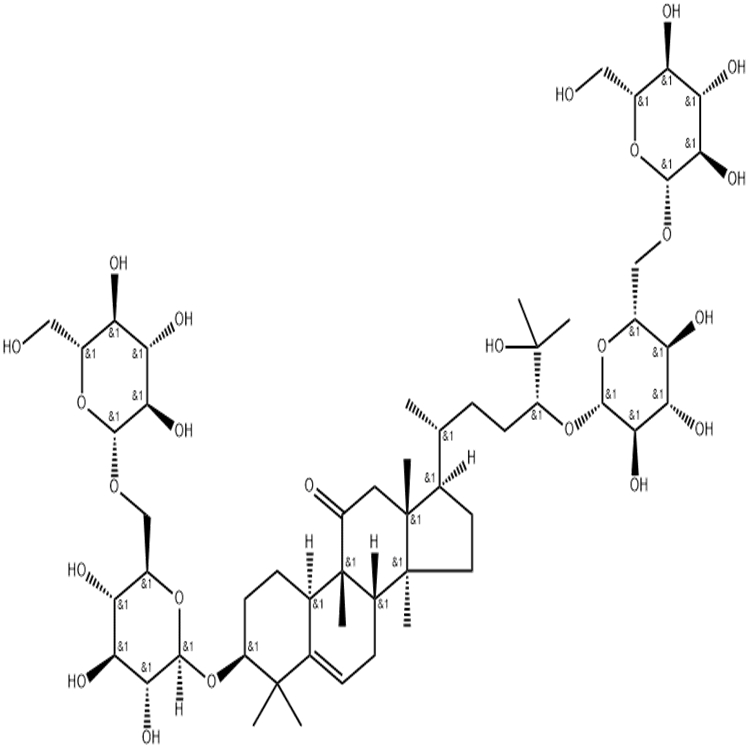 11-氧-羅漢果皂苷IVa 11-OxomogrosideIVa 對照品 標準品 HPLC≥99%