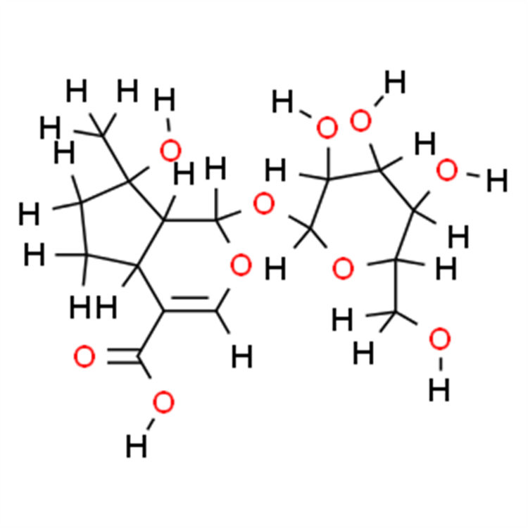 玉葉金花苷酸 Mussaenosidic acid 82451-22-7 標(biāo)準(zhǔn)品 對(duì)照品 HPLC≥98%