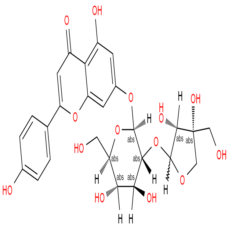 芹菜苷  26544-34-3  hplc98%  對照品 自制標準品