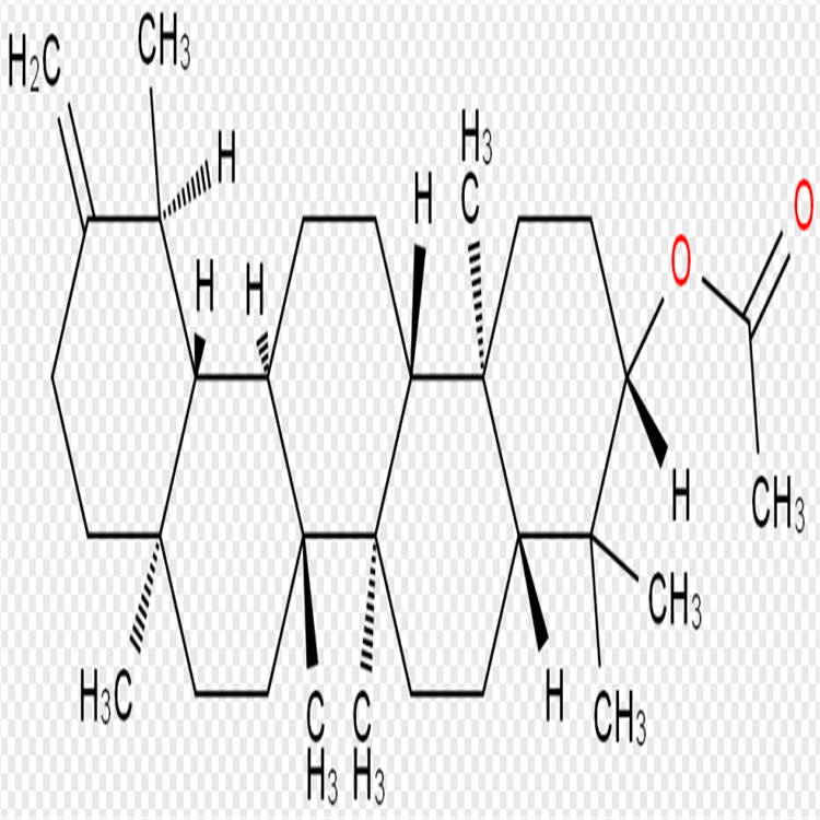 蒲公英甾醇乙酸酯  6426-43-3  對(duì)照品標(biāo)準(zhǔn)品 98% 圖譜全