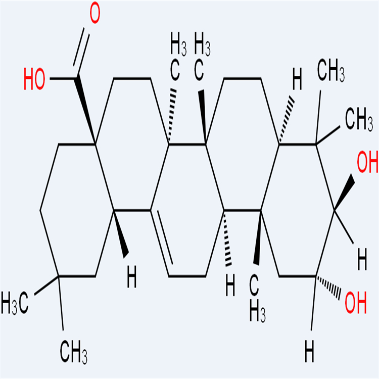 山楂酸  4373-41-5  科研實(shí)驗(yàn)專用 中檢院 對(duì)照品