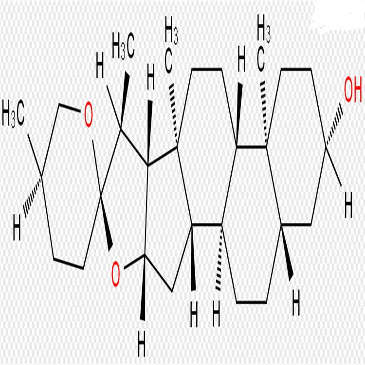 劍麻皂苷元  77-60-1 對(duì)照品標(biāo)準(zhǔn)品 純度98% 圖譜全