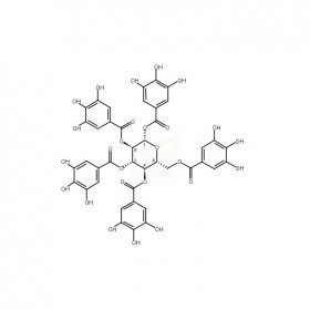 1,2,3,4,6-O-五沒食子酰葡萄糖維克奇生物實(shí)驗(yàn)室中藥對照品