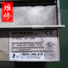 SIEMENS驅(qū)動西門子模塊主軸準備未就緒診斷維修