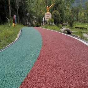 資陽市 樹池透水混凝土 彩色透水地面 生態(tài)透水混凝土材料 報價單