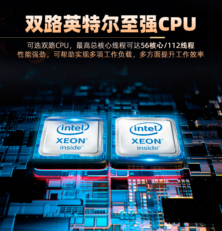 雙路英特爾至強CPU