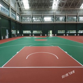 室內(nèi)籃球場地面材料 籃球場pvc運動地板  勝飛康體籃球場塑膠地面  丙烯酸球場地坪 廠家生產(chǎn)籃球場橡膠地面價格優(yōu)惠