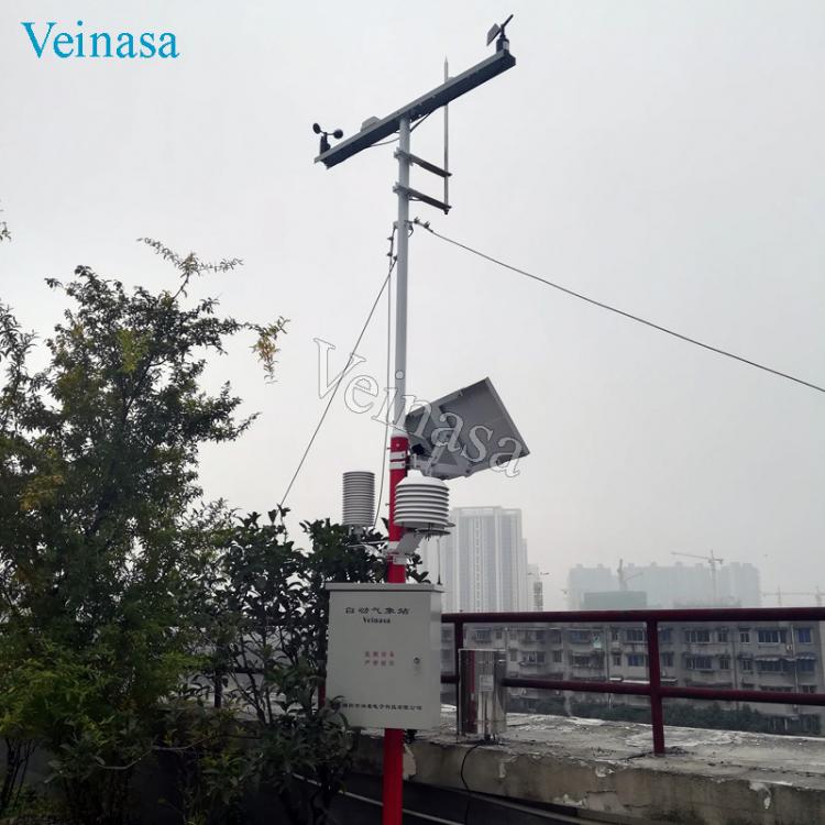 Veinasa 校園自動(dòng)氣象站 CAWS010 220V供電 無(wú)線(xiàn)數(shù)據(jù)傳輸可定制