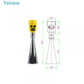 XS-RVX-1雷達(dá)液位傳感器  Veinasa品牌雷達(dá)測(cè)量實(shí)力廠家 水位測(cè)量