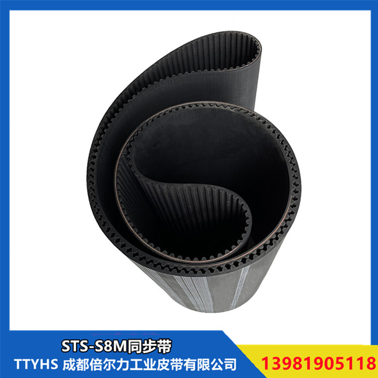 STS-S8M同步帶（S14M S5M S3M S2M) 廠家直銷(xiāo) 橡膠同步帶