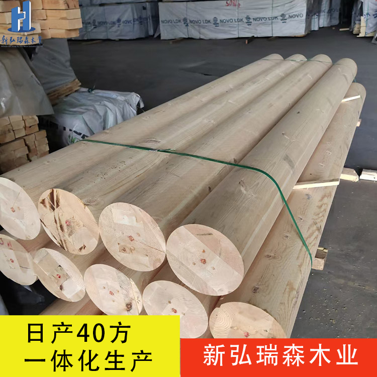 膠合木圓柱 建筑膠合木 專業(yè)木材批發(fā)定制廠家