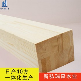 膠合木結(jié)構(gòu) 分解圖紙 按需生產(chǎn) 新弘瑞森 日產(chǎn)40立方花旗松膠合木