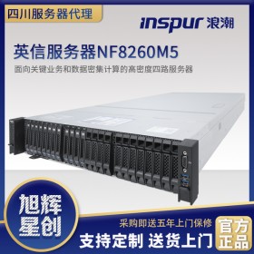 【成都浪潮服務(wù)器總代理】【浪潮英信NF8260M5 Xeon Gold 5118*2/16GB*2/600GB】報價