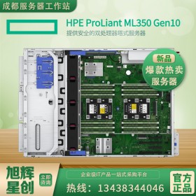 惠普塔式服務(wù)器工作站 樂山市惠普服務(wù)器渠道總代理 HPE ProLiant ML350 Gen10 服務(wù)器