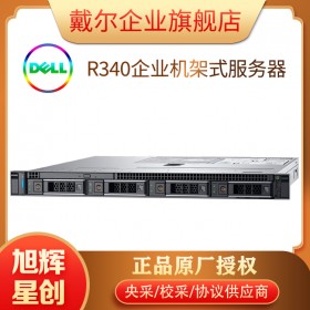 戴爾 DELL R340 1U機架式服務器主機（冷電單電）（熱盤熱電）標配服務器 成都戴爾服務器總代理