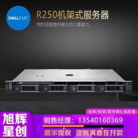 戴爾新品機架式服務器_DELLR250企業(yè)級1U辦公軟件服務器_四川DELL服務器金牌代理商直銷中心報價