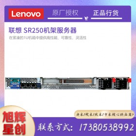 成都聯(lián)想企業(yè)級核心代理商_LENOVO thinksystem SR250 新款機架式1U入門級服務(wù)器報價