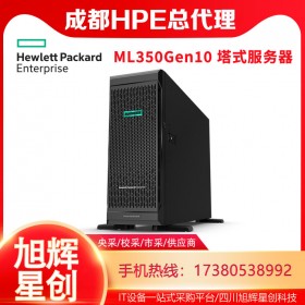 成都惠普雙路塔式服務(wù)器_HPE ML350 Gen10企業(yè)級(jí)微軟數(shù)據(jù)庫(kù)服務(wù)器專用服務(wù)器