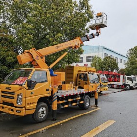 成都高空作業(yè)車出租 升降車登高車路燈云梯車租賃