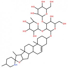 澳洲茄堿   茄解堿   Solasonine  19121-58-5 標(biāo)準(zhǔn)品|對(duì)照品