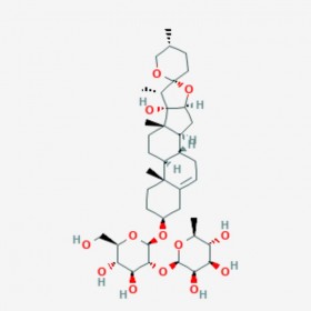 重樓皂苷VI Polyphyllin VI 55916-51-3 對照品|標準品