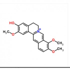 藥根堿 Jatrorrhizine 3621-38-3