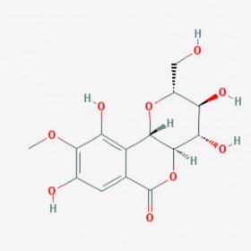 巖白菜素 虎耳草素 巖白菜寧 Bergenin 477-90-7