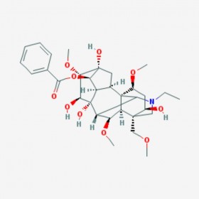 苯甲酰烏頭原堿  Benzoylaconine 466-24-0