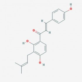 補骨脂乙素 Isobavachalcone/Corylifolinin 20784-50-3 C20H20O4