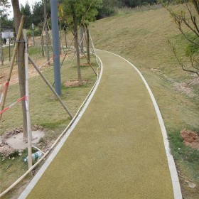 露骨地坪 彩色透水混凝土 生態(tài)透水砼 透水專業(yè)施工隊伍 5公分彩色透水混凝土