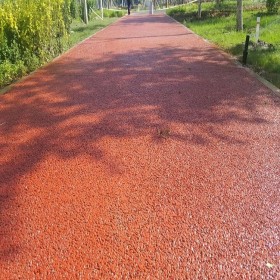 操場彩色混凝土 海綿城市透水地坪 彩色耐磨混凝土 生態(tài)透水砼 報價表