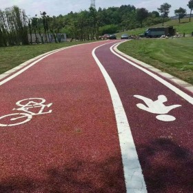 彩色地面透水混凝土 生態(tài)透水混凝土地坪 海綿透水地坪 施工單位