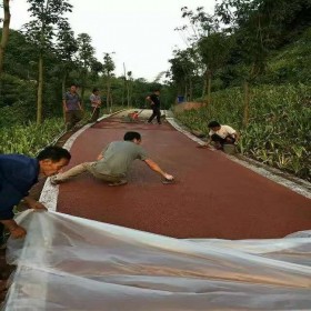 彩色耐磨混凝土 彩色地面透水混凝土 c20透水混凝土生產(chǎn)廠家