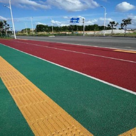 黔江區(qū) 生態(tài)透水地坪 彩色透水混凝土道路 海綿城市透水砼 生產(chǎn)商現(xiàn)貨供應(yīng)