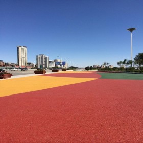 梅州市 生態(tài)透水混凝土 車行彩色透水混凝土路 海綿城市透水地坪【工地免費指導施工】