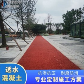 梓潼縣 透水彩色混凝土路面 透水混凝土公園 透水混凝土道路 專業(yè)廠家出售