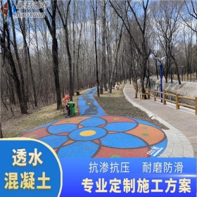 江油市 專業(yè)的透水混凝土 室外透水混凝土 彩色透水地坪 生產(chǎn)企業(yè)