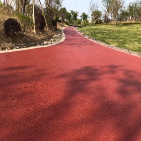 霍爾果斯市 彩色混凝土街道 透水耐磨混凝土 小區(qū)透水地坪 制作廠家