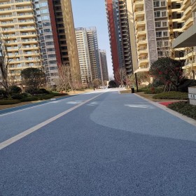 咸陽市 小區(qū)彩色混凝土 學校操場彩色透水混凝土 透水綠道 電話咨詢