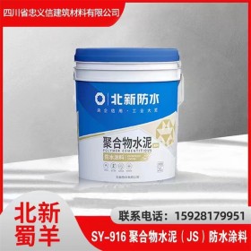 SY - 916聚合物水泥（JS）防水涂料 北新防水涂料現(xiàn)貨出售