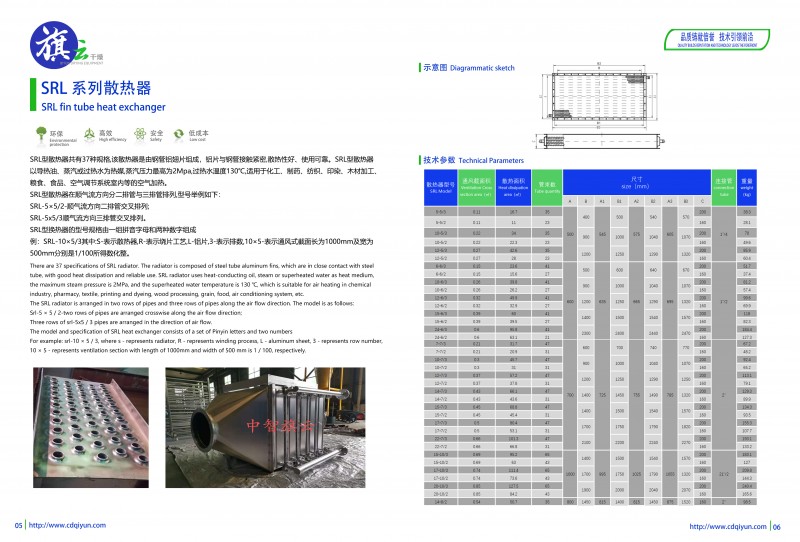 13中智旗云產(chǎn)品圖冊新  SRL系列散熱器