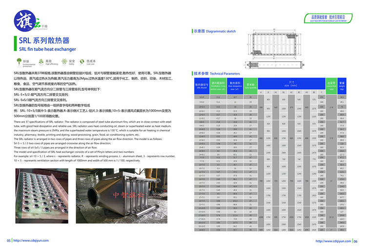 13中智旗云產(chǎn)品圖冊新  SRL系列散熱器